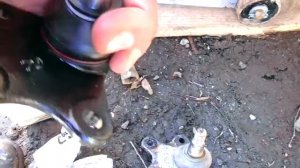 Замена шаровой опоры Skoda Fabia