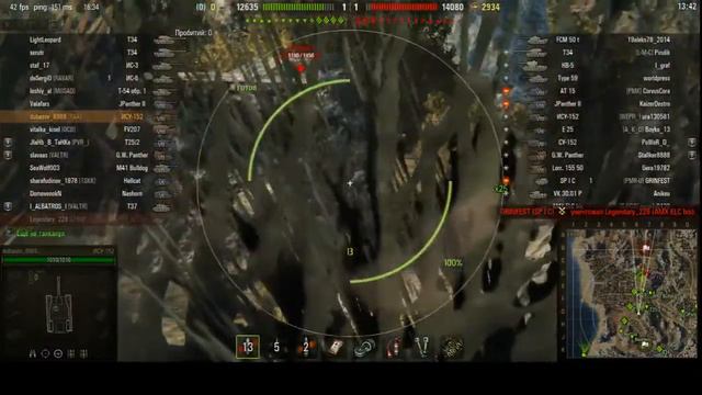 (World Of Tanks)Обзор:Ису-152 смотреть онлайн