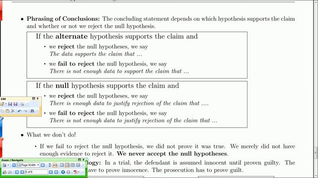Chapter 8.3: Hypothesis Tests about a Mean: sigma unknown смотреть онлайн