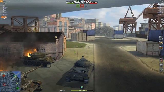 WoT Blitz ИС-3 Защитник.Медаль Героев Расейняя. смотреть онлайн