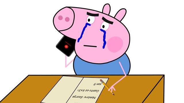 GEORGE ES CASTIGADO "POR PERDER EL EXAMEN" XD (MEME) смотреть онлайн