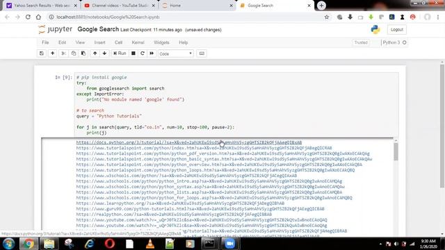 How to do Google Search using Python смотреть онлайн