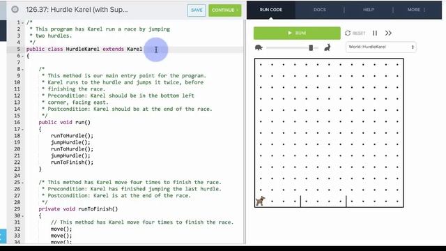 AP Java - SuperKarel смотреть онлайн