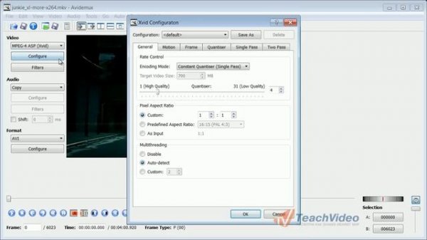 Как конвертировать MKV в AVI?
