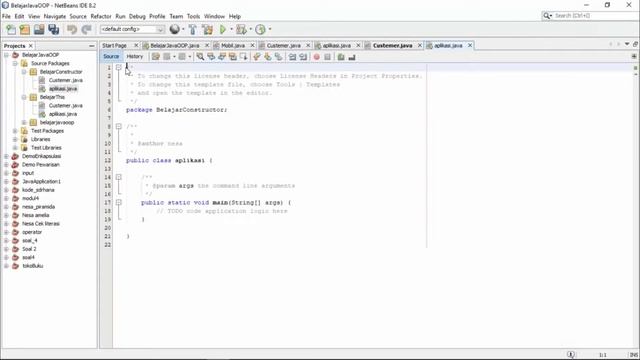Constructor (Java Programming OOP) #SMKN4Bogor #Java #OOP смотреть онлайн