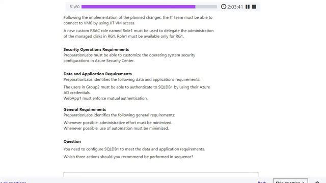 Azure 500 latest dump set 2 | With Solution смотреть онлайн
