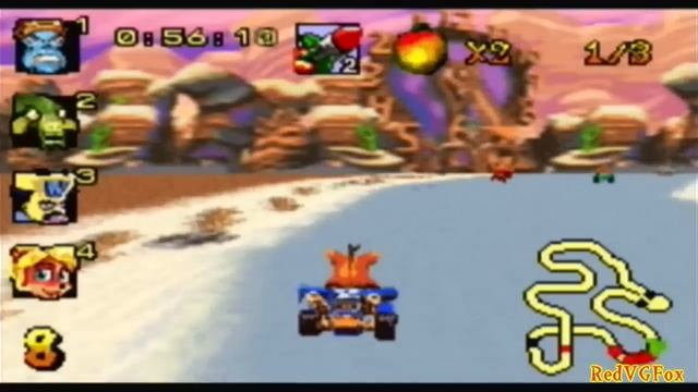 How to unlock FAKE CRASH - Crash Nitro Kart [GBA] смотреть онлайн