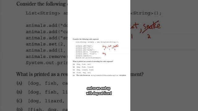 Using ArrayList Methods смотреть онлайн