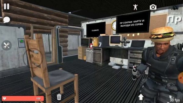 Обзор карты Фнаф в hypper sandbox 0.4.7