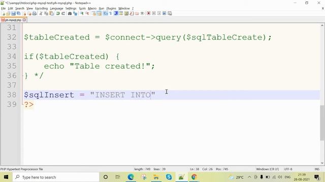 PHP MySQL Tutorial - PHP Tutorial смотреть онлайн