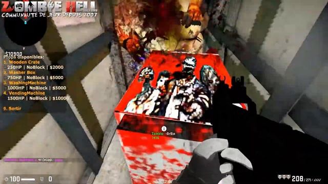 CS:GO - Présentation du serveur [FR-EU] ★ ZOMBIEMOD:SOURCE | BACK TO THE ORIGIN ★ hellz.fr смотреть онлайн