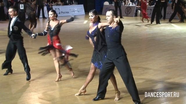 Сызранцев Дмитрий - Сызранцева Алёна, 1/8 Cha-Cha-Cha смотреть онлайн