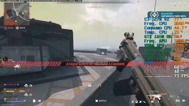 VITÓRIA - WARZONE 2 | E3 1270 V2 + GTX 1650 GDDR6 | Xeon E3 1270 V2 | MW2 | [32] смотреть онлайн