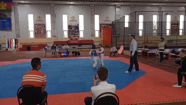 SLAVYANSK OPEN CUP Славянск -на- Кубани 2/2 финал (синий протектор ) Taekwondo kids смотреть онлайн