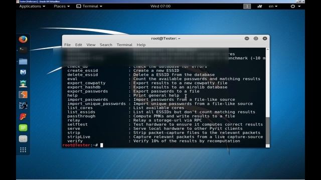 Работа. Pyirt. Подбор пароля по словарю. Wi Fi сети, тестирование на устойчивость смотреть онлайн