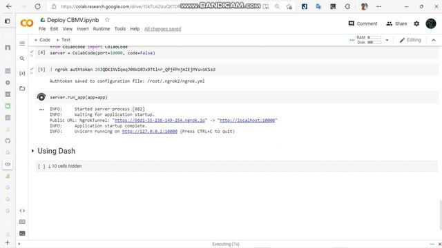 Deploy BERT model using ColabCode and FastAPI смотреть онлайн