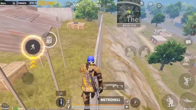 Топ нычка на 2-3 карье в НОВОМ Metro Royale 2.0 Pubg Mobile смотреть онлайн