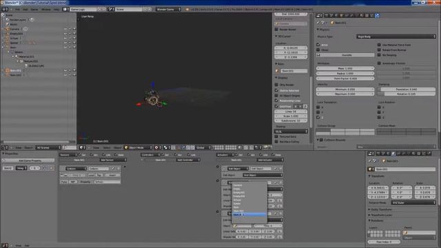 TeamLBlender Game Engine - Wie erstelle ich ein Spiel mit Blender #5 смотреть онлайн