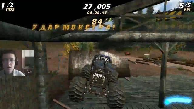 Monster Jam Прохождение #2 ГРЯЗЬ И РАЗРУШЕНИЯ #Гонки смотреть онлайн