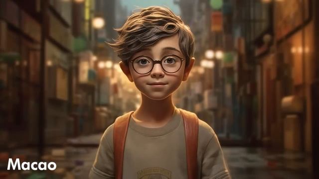 Asking AI to Create Kids for Every Country смотреть онлайн