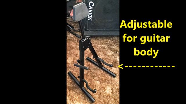 Fender Universal A frame guitar stand смотреть онлайн
