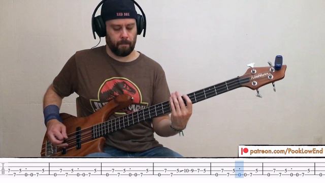 Livin' On A Prayer bass tabs cover - Bon Jovi смотреть онлайн
