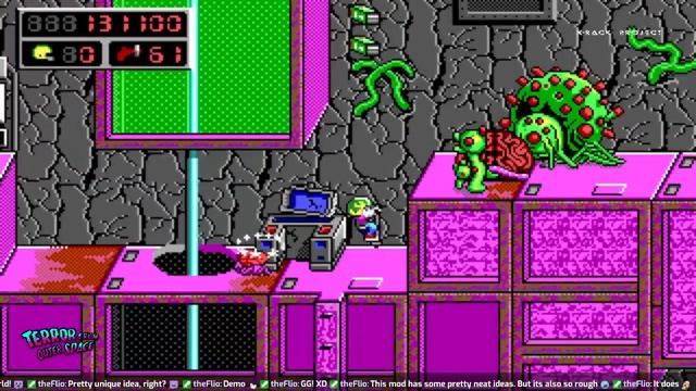 TERROR FROM OUTER SPACE (Commander Keen 4 Mod) - Lets Play - Part 5 - Cant pick up I'm playing Keen смотреть онлайн