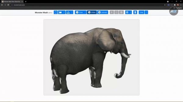 Convert 2D Images into 3D Objects with Monster Mash using Blender