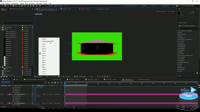 ►Carousel de vidéos 3D◄ Tuto After Effects смотреть онлайн