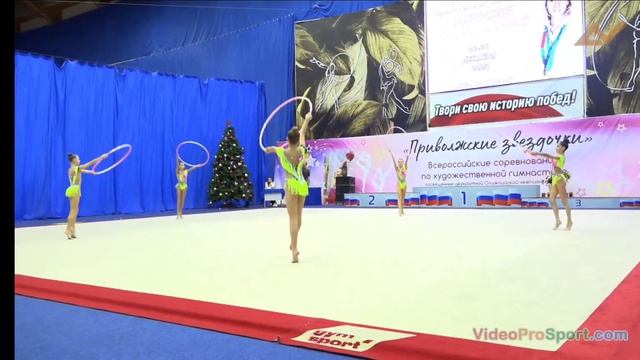 Соревнования Приволжские звездочки 24.12.2023 МГФСО ТАГАНКА группа ОБРУЧИ смотреть онлайн