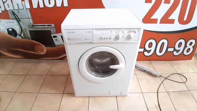 Обзор стиральная машина Electrolux модель А А 1000RPM Успей купить по привлекательной цене за 9850 смотреть онлайн