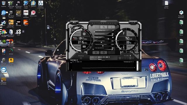 Как разогнать видеокарту | 1050 Ti | MSI Afterburner