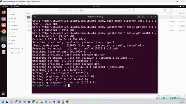 Install Git In Ubuntu смотреть онлайн
