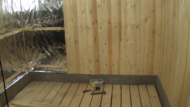 30.08 - 11.09.2016 Внутренняя отделка и утепление потолка бани смотреть онлайн