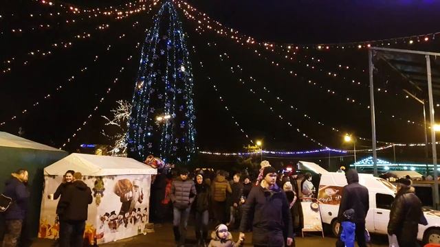 1 января 2018 Днепр. Парк Глобы. Лестница смотреть онлайн