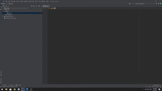 Learn Kotlin In Arabic 2021 - #03 - First app in Kotlin смотреть онлайн