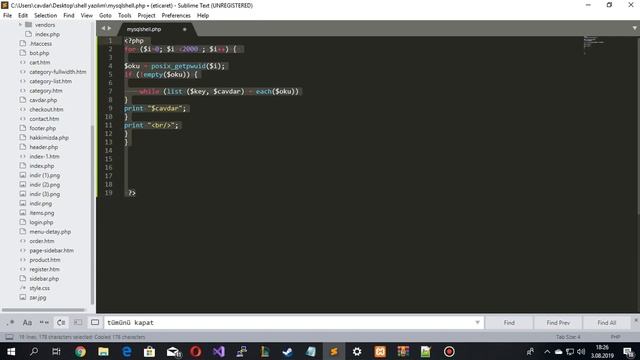 php etc passwd cekici shell yapımı (php shell) смотреть онлайн