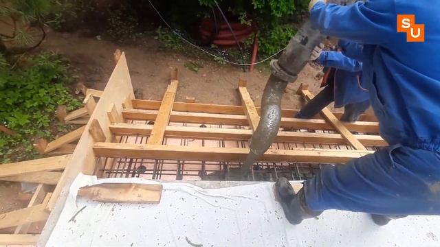 ОТМОСТКА ИЗ БЕТОНА С ПЛАВНЫМ УКЛОНОМ смотреть онлайн