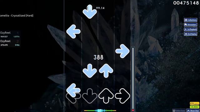 OSU MANIA [4K] Camellia - Crystallized (Map by me!) смотреть онлайн