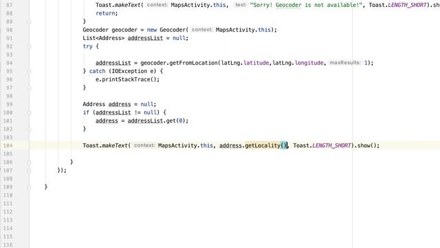 How to implement an on-click functionality using a map fragment [Episode 4, Part #7/13] смотреть онлайн