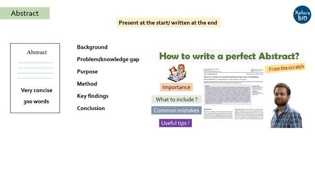 Abstract and summary. What is the difference. How to write? смотреть онлайн