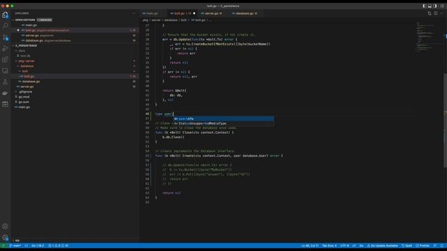 Golang HTTP with Persistence (HTTP Part 2) смотреть онлайн
