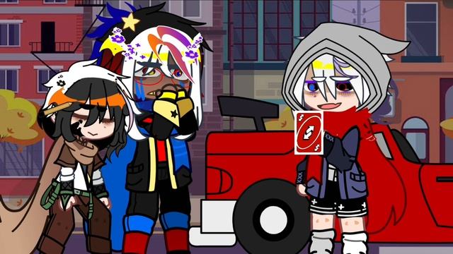 [ UNO REVERSE / Sans aus. ☆ / Ft. Ink, Error, Murder / Not a ship! / My Au! ] смотреть онлайн