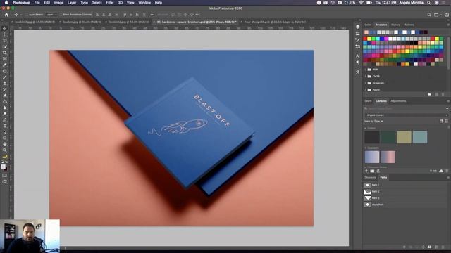 Learn how to add InDesign layouts to digital mockups смотреть онлайн
