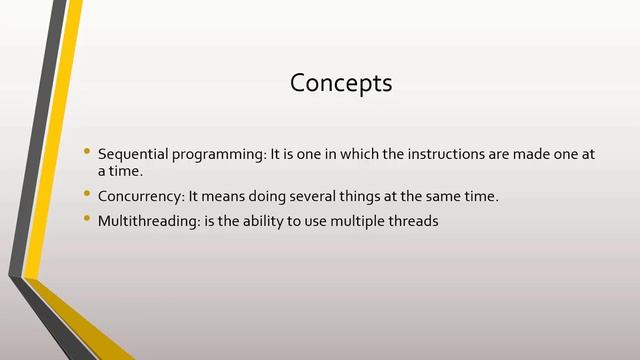 6 - Concepts in Concurrency - Multitasking - Parallelism - Multithreading смотреть онлайн