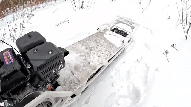 Самый идеальный мотоснегокат который у меня получился!!! смотреть онлайн