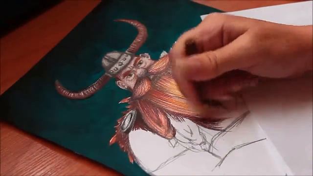 Викинг Стоик из "Как приручить дракона 2" | Stoick the Vast | Speed Painting | ART смотреть онлайн