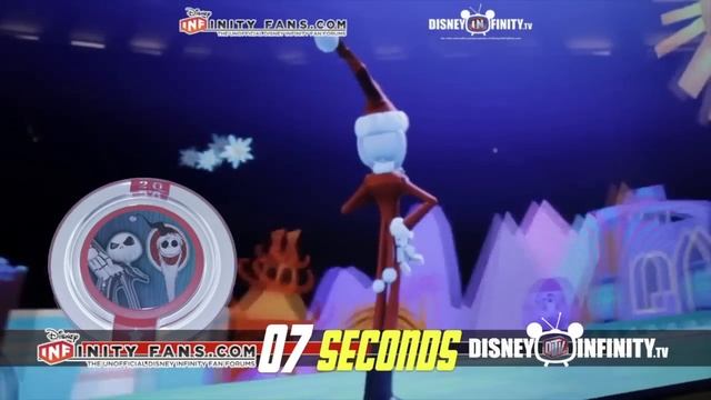 15 Seconds of Infinity: Toy Box Summit with Jack Skellington & skeletal reindeer Power Discs смотреть онлайн