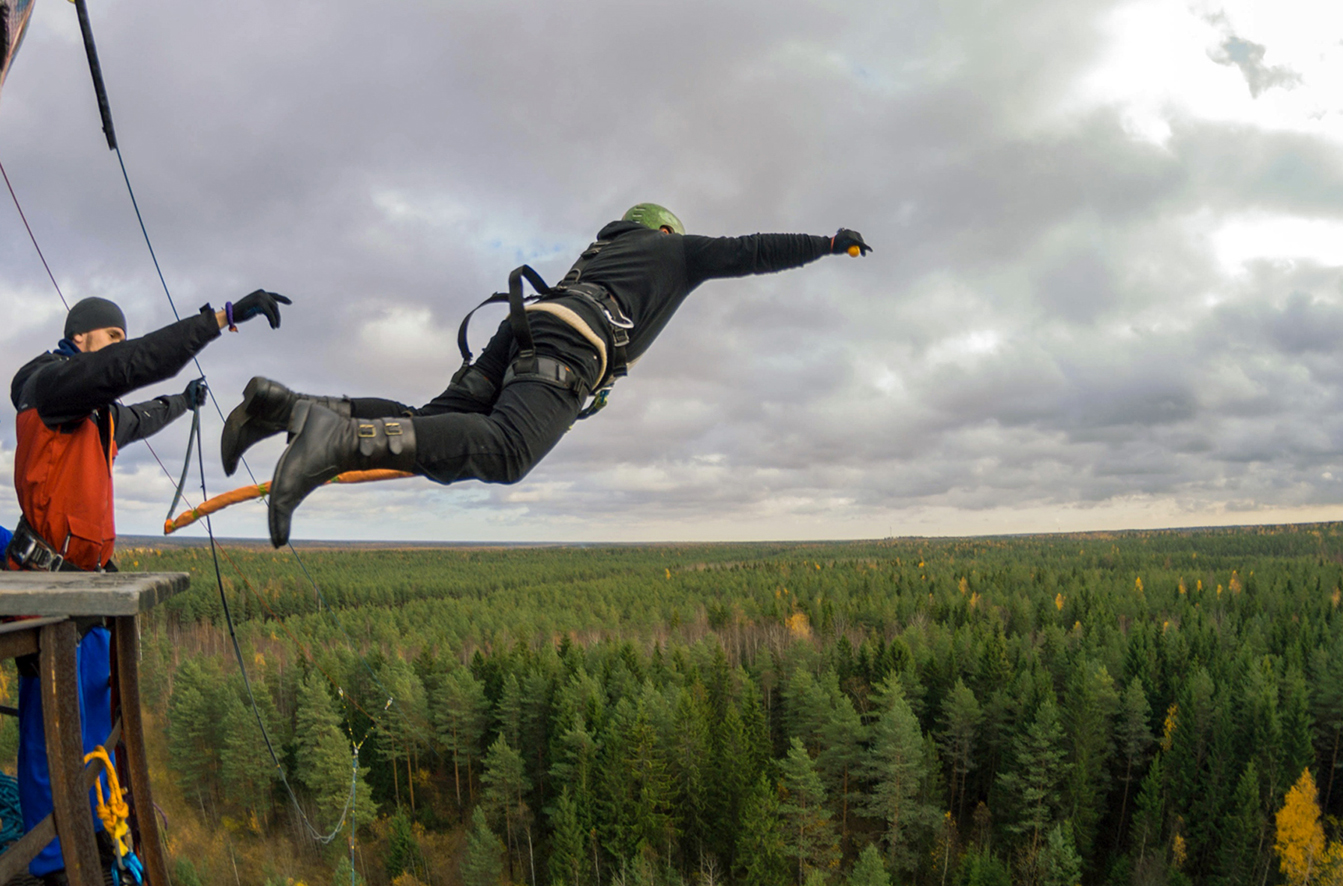 Мой первый прыжок!..