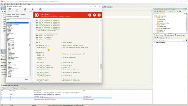 Débuter MikroC Pro for PIC + Proteus 8 - Création d'un projet Simple смотреть онлайн